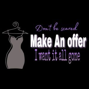 A little his closet and a little bit of mines